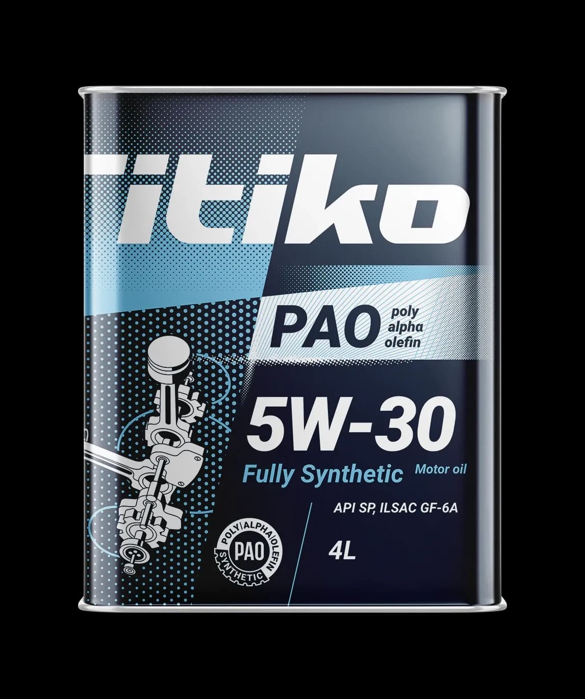Моторное масло ⁠⁠⁠ITIKO PAO 5W-30 API SP