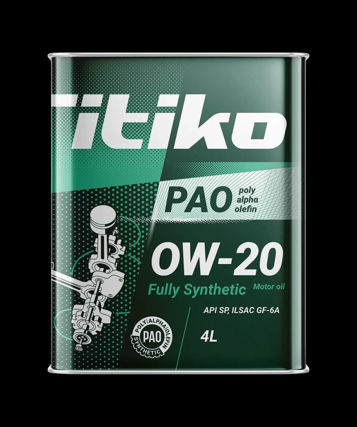 Моторное масло Itiko PAO OW-20